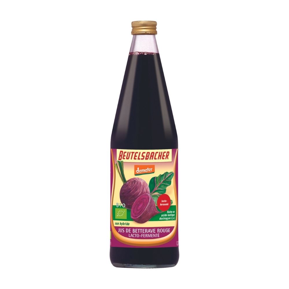Jus de betterave lactofermenté bio