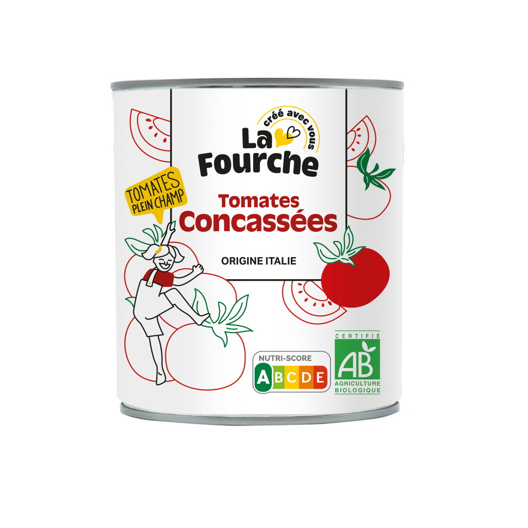 Tomates concassées bio