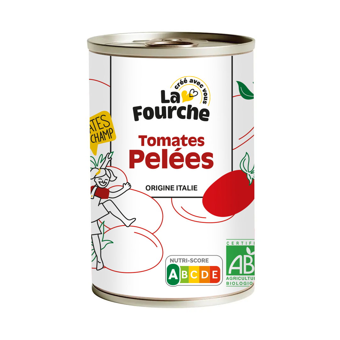 Tomates pelées bio