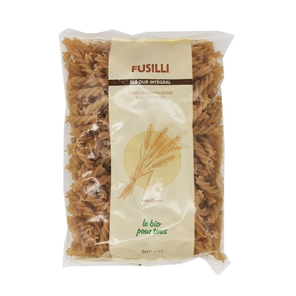 Fusilli intégrales bio
