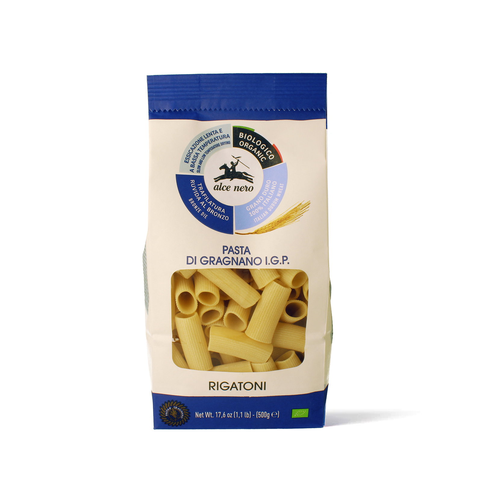 Rigatoni blanches bio