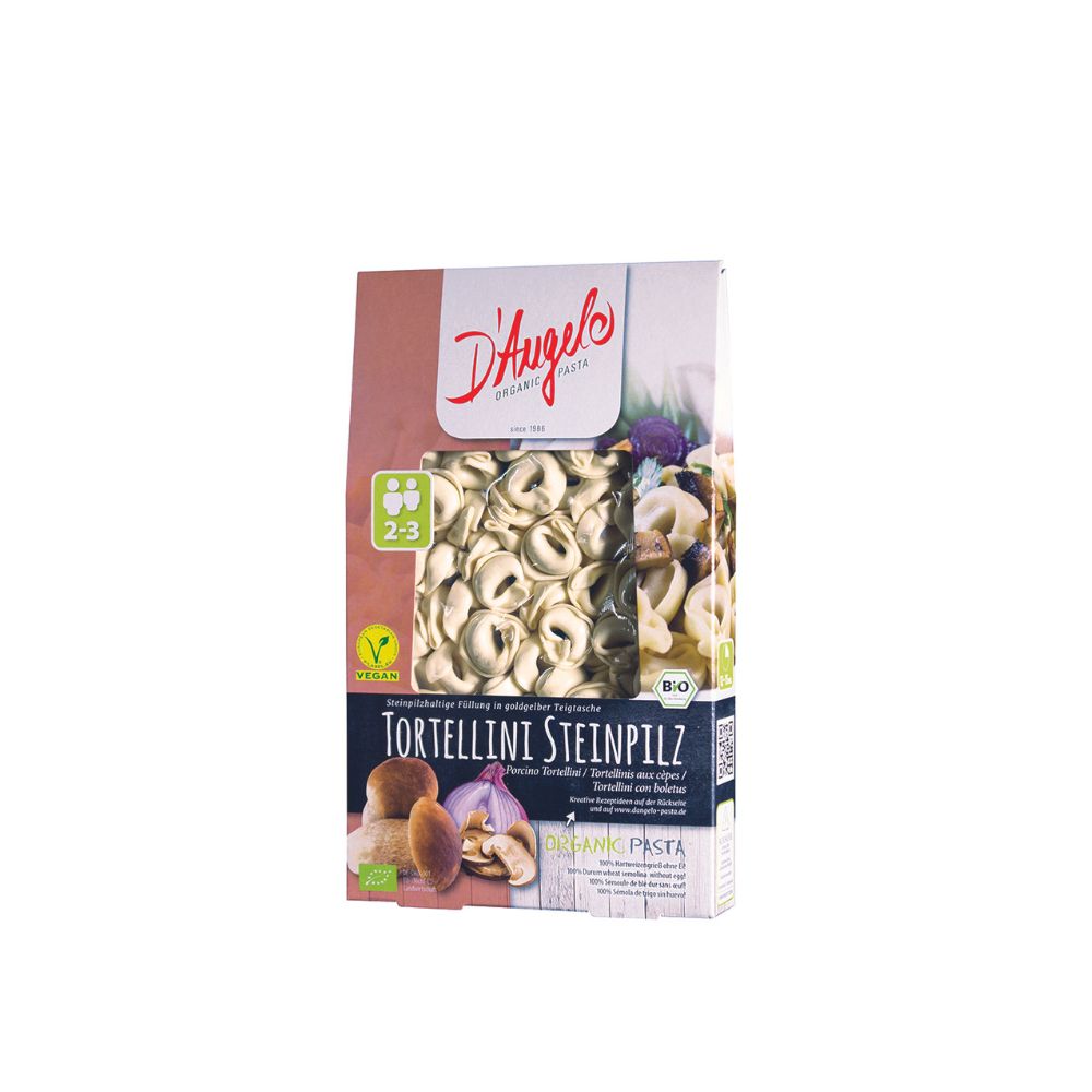 Tortellini cèpes bio