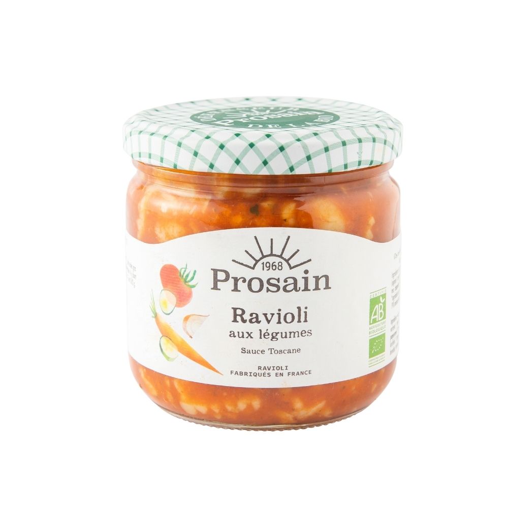 Raviolis aux légumes bio