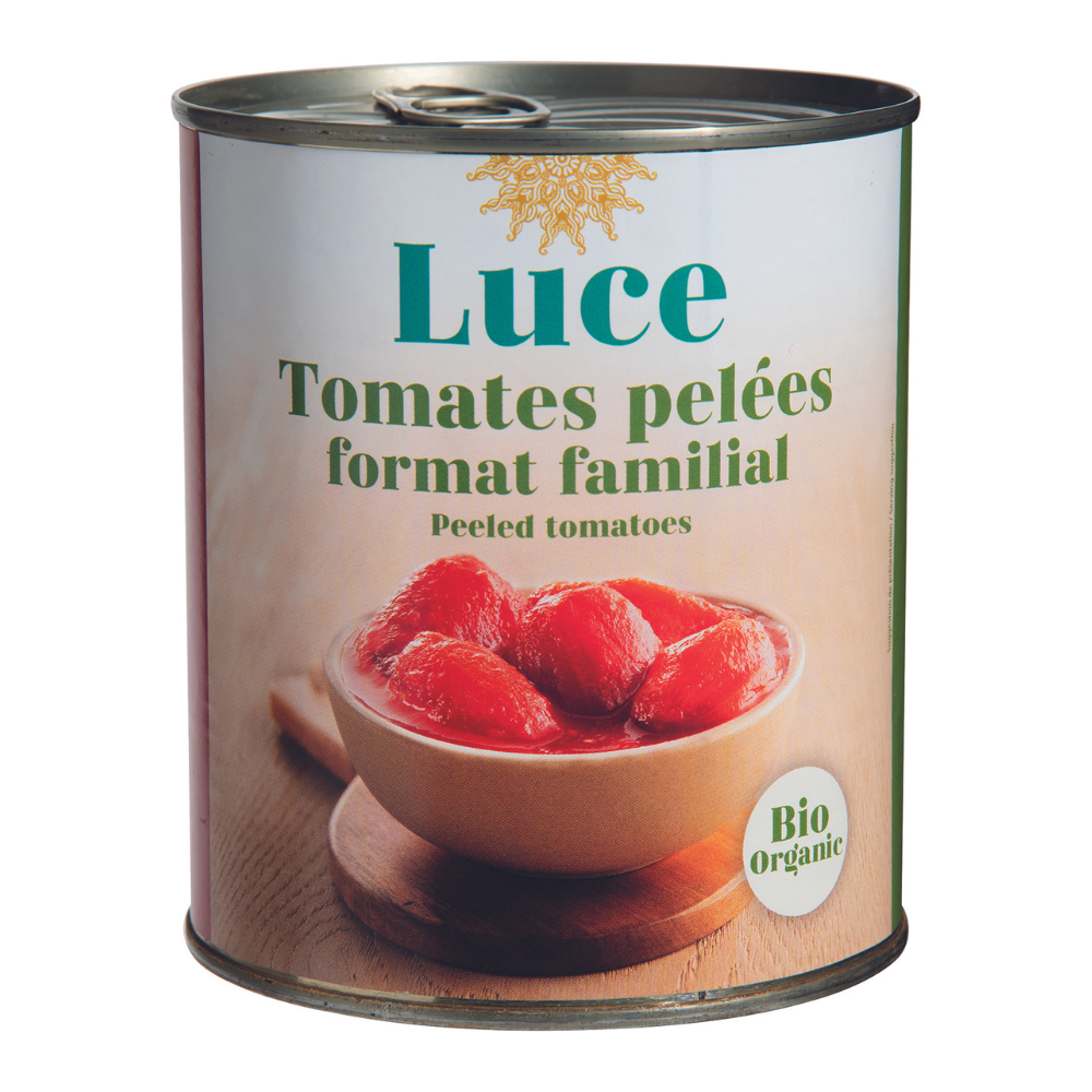 Tomates pelées bio