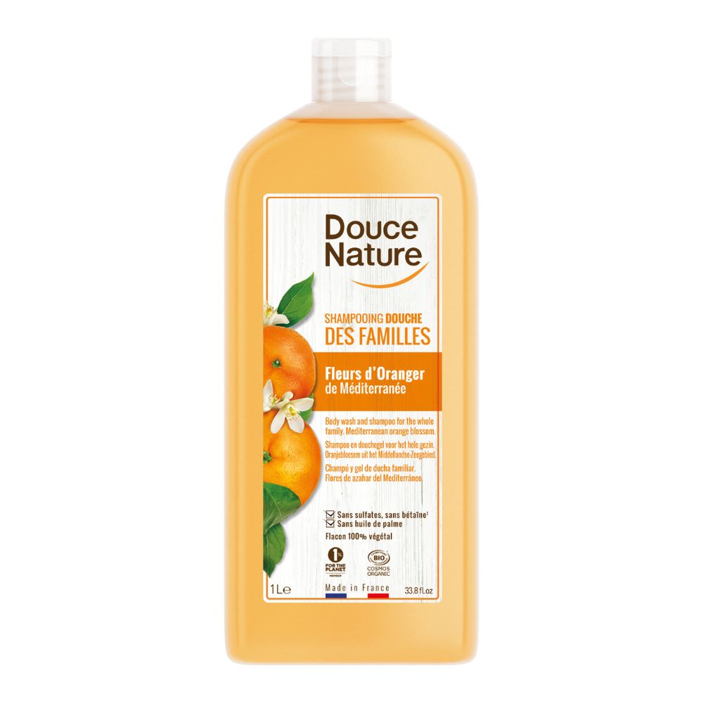 Shampoing douche fleur d'oranger