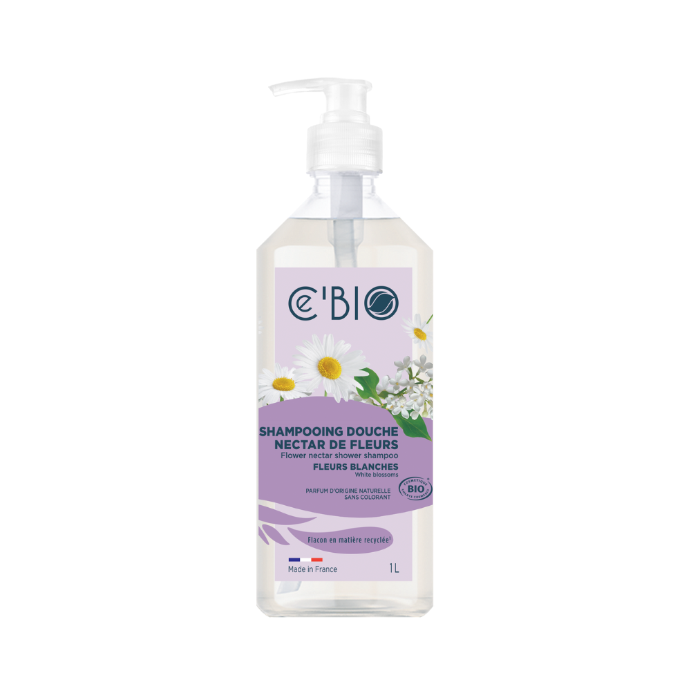 Shampoing douche nectar de fleurs - fleurs blanches