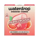 Waterdrop Cubes d'hydratation saveur pamplemousse - 12 cubes, 25,2g