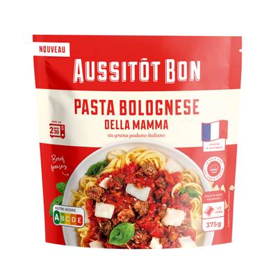 Aussitôt Bon Pasta Bolognese, 1 Part - 375g
