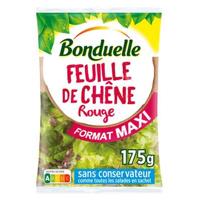 Feuille de chêne rouge, Bonduelle (175 g)