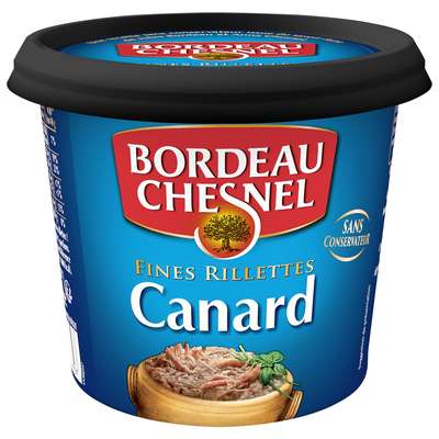 Rillettes de canard 70%, Bordeau Chesnel (220 g)