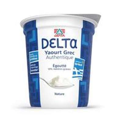 Yaourt Grec Nature 10%, Delta (400 g)