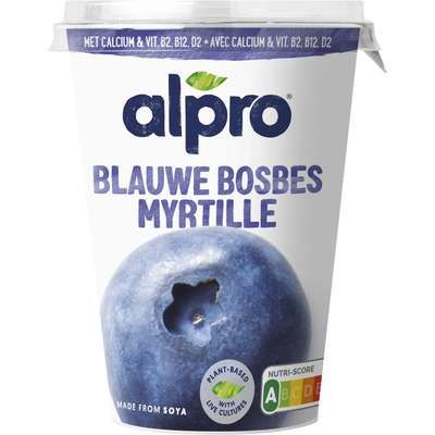 Yaourt Soja à la Myrtille, Alpro  (500 g)