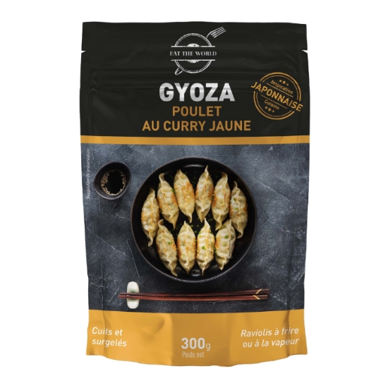 Gyoza Poulet au Curry Jaune EAT THE WORLD