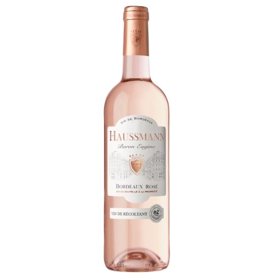 Vin Rosé Bordeaux Rosé Domaine Haussmann BARON EUGENE