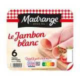 MADRANGE Le jambon blanc sans couenne