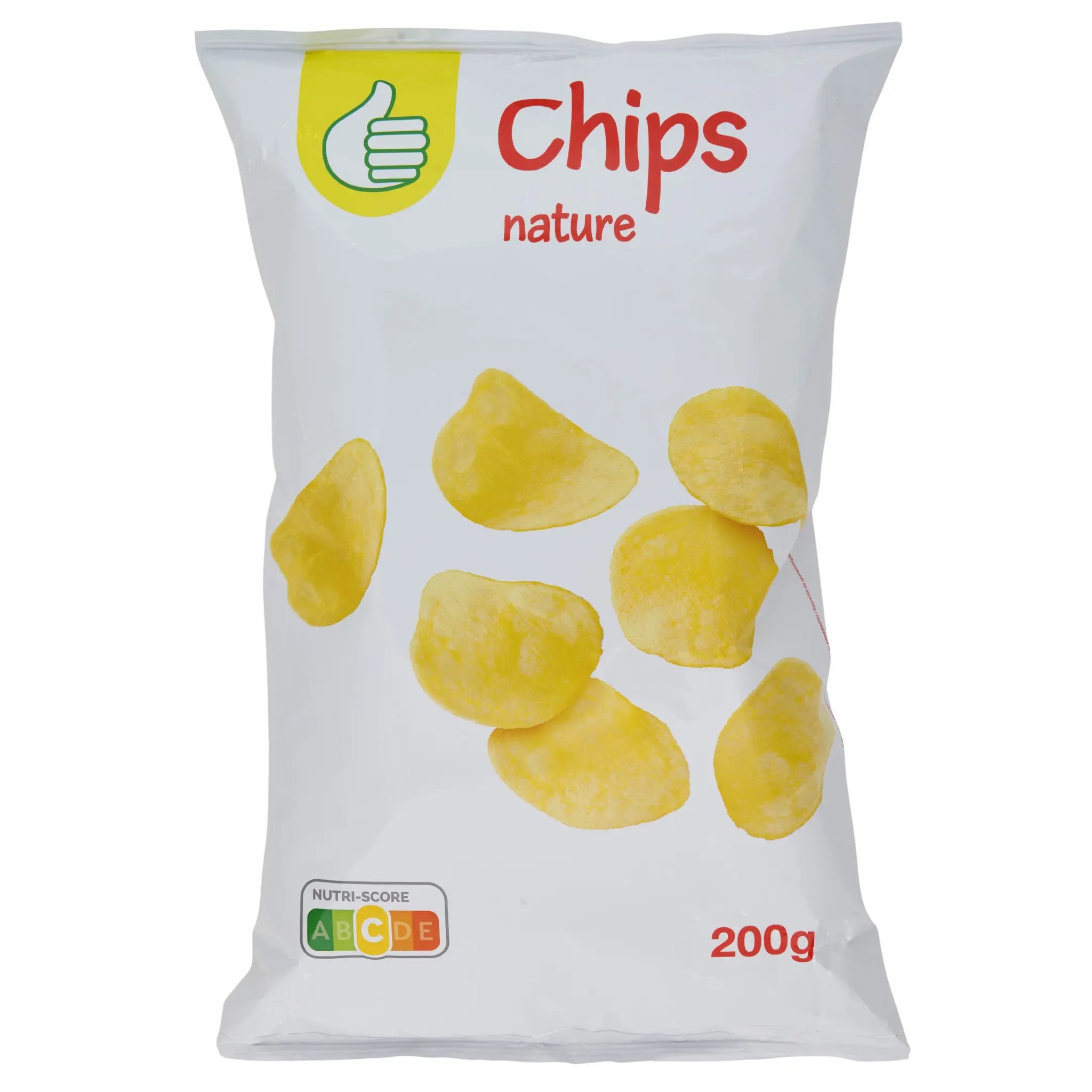 POUCE Chips nature lisse