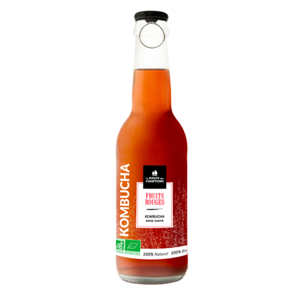Kombucha fruits rouges bio