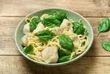 Linguine al limone & poulet, Frichti (410 g)
