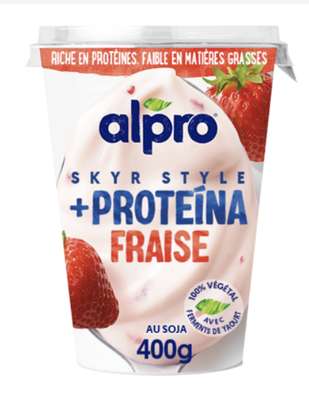 Skyr protéiné fraise, Alpro  (400 g)
