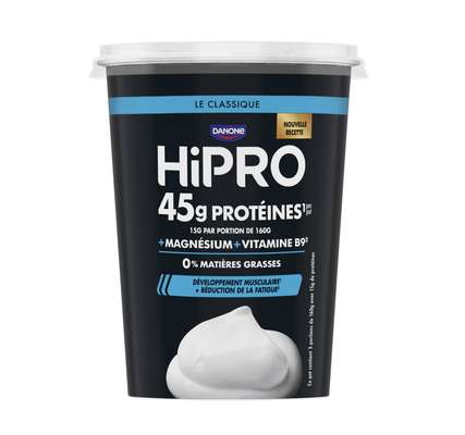 Crème dessert protéiné nature, HiPRO (480 g)