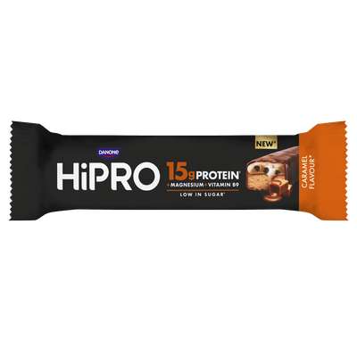 Barre protéinée saveur caramel, HiPRO (45 g)