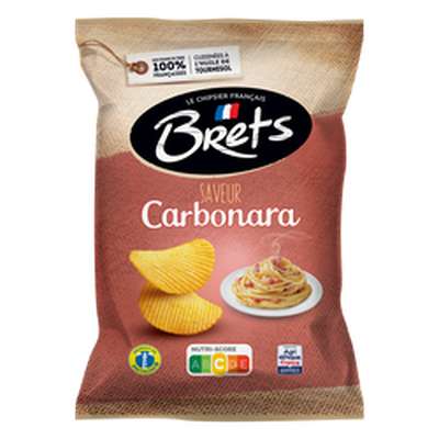 Chips saveur carbonara, Brets (125 g)