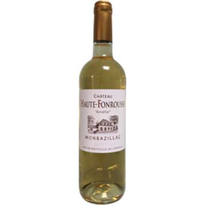 Vin blanc moelleux AOC Monbazillac Chateau Haute-Fonrousse cuvée Amélie, (75 cl)