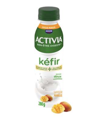 Kéfir drink mangue, Activia (280 g)