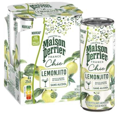 Pack de Lemonjito, Maison Perrier Chic (4 x 25 cl)