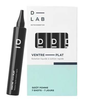 Solution ventre plat - 7 Shots, D-Lab Nutricosmetics