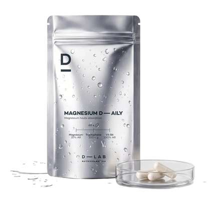 Magnésium, D-Lab Nutricosmetics (60 gélules - 1 mois)