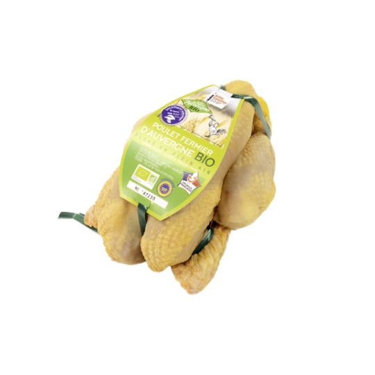 Poulet Fermier Bio Élevé en Plein Air ALLIER VOLAILLES
