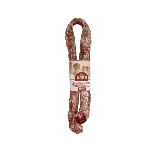 Saucisse Sèche Traditionnelle Fouet MAISON ADER
