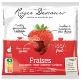 Fraises Surgelées Sans Sucres Ajoutés 100% Fruit ROGER DESCOURS