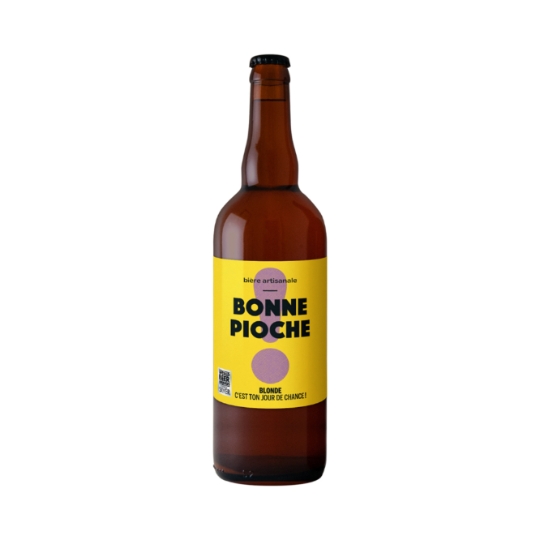 Bière Blonde Artisanale BONNE PIOCHE