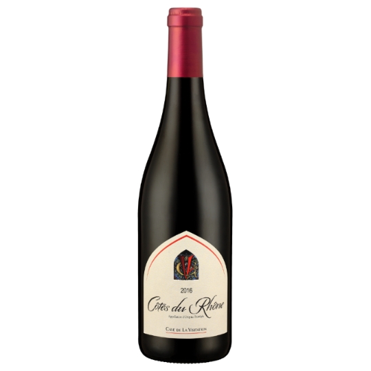 Vin Rouge AOP Côtes du Rhône CAVE DE LA VISITATION