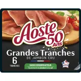 AOSTE Jambon cru Les grandes tranches