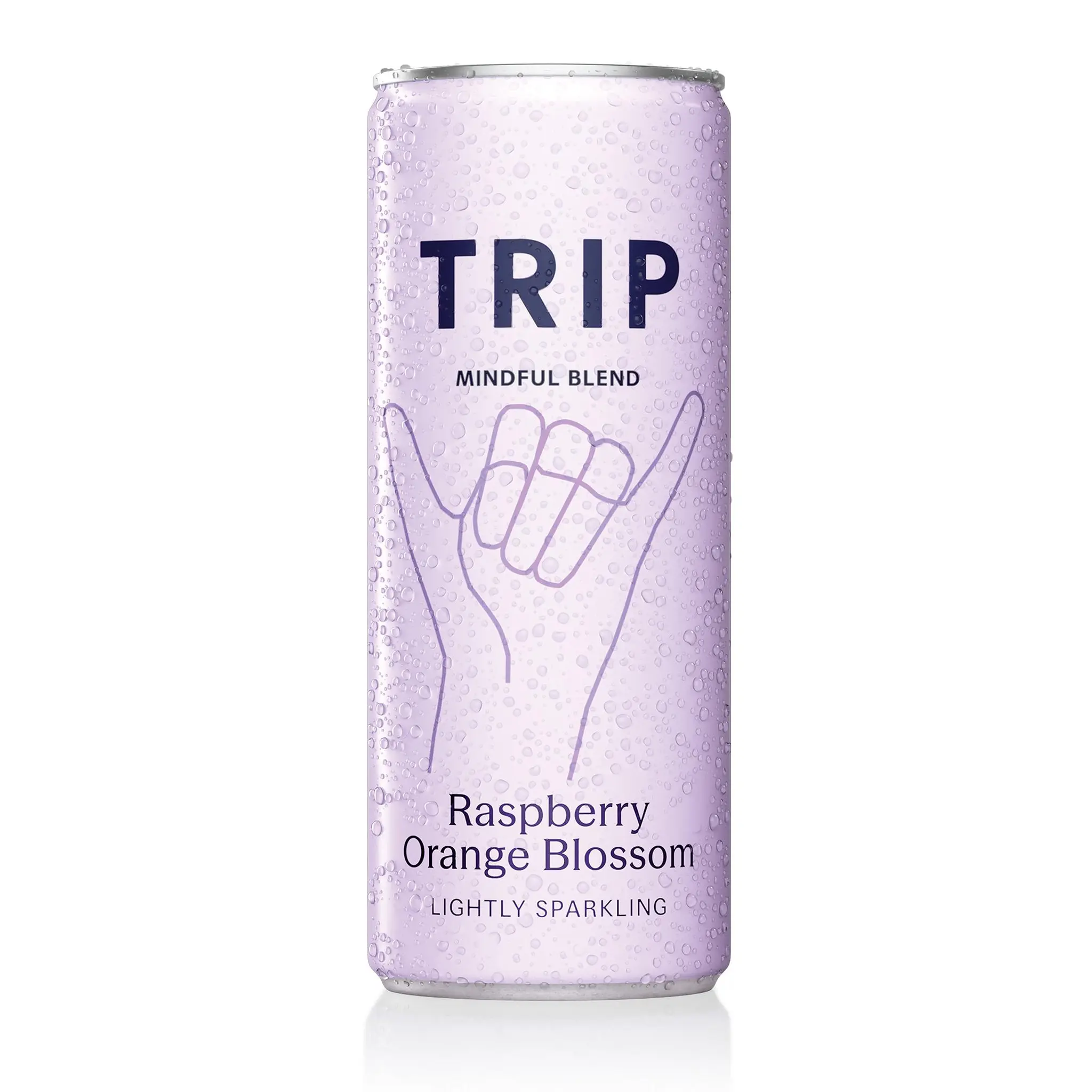TRIP Boisson pétillante framboise fleur d'oranger magnésium boîte