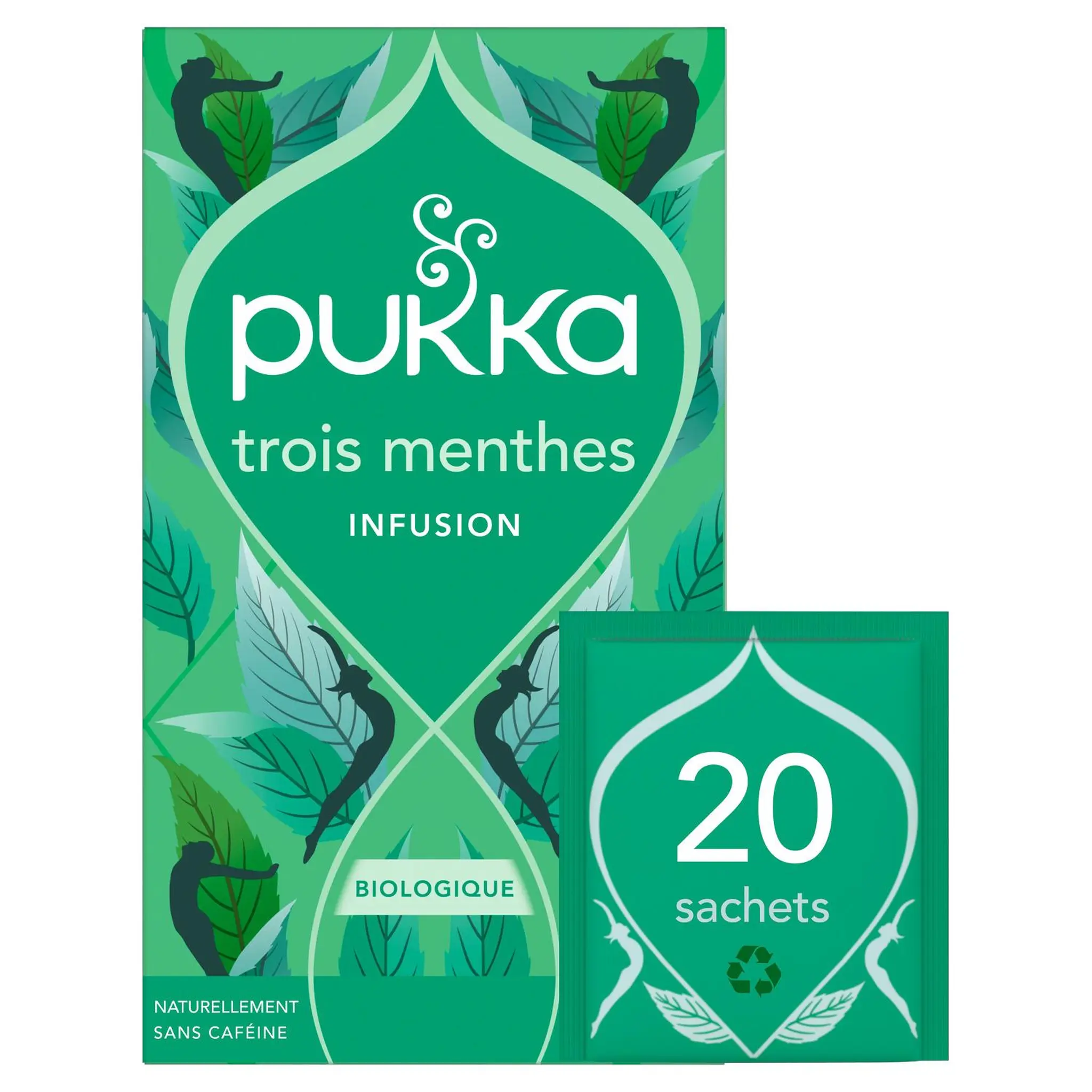 PUKKA Infusion trois menthes bio