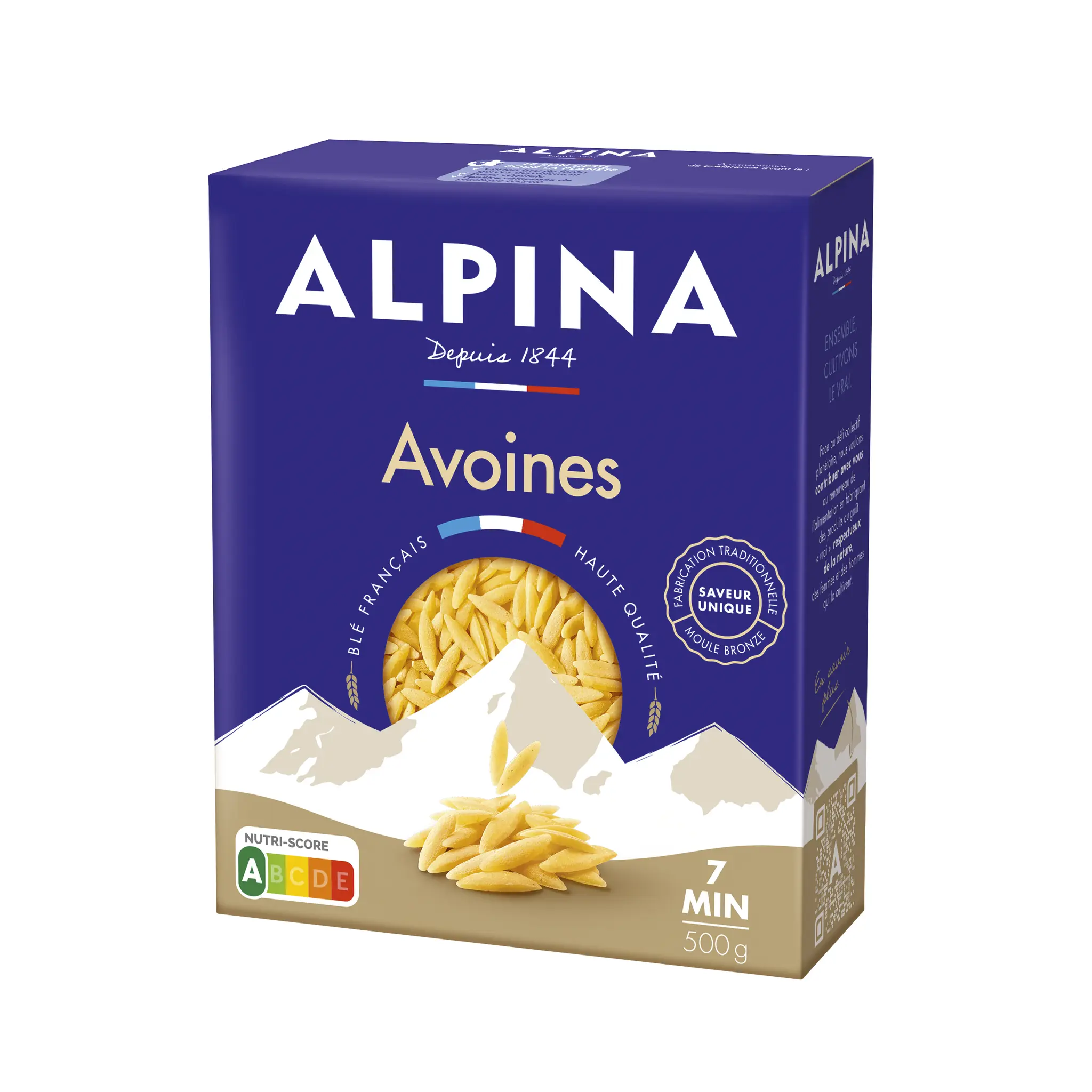 ALPINA SAVOIE Pâtes Avoines ou risoni