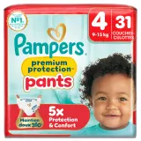 PAMPERS Premium protection couches-culottes taille 4 (9-15kg)