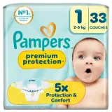 PAMPERS Premium Protection couches taille 1 (2-5kg)