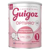 GUIGOZ Optipro 1 lait 1er âge en poudre dès la naissance