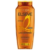 ELSEVE Liss Intense shampooing disciplinant 72h anti frizz cheveux secs , difficiles à lisser