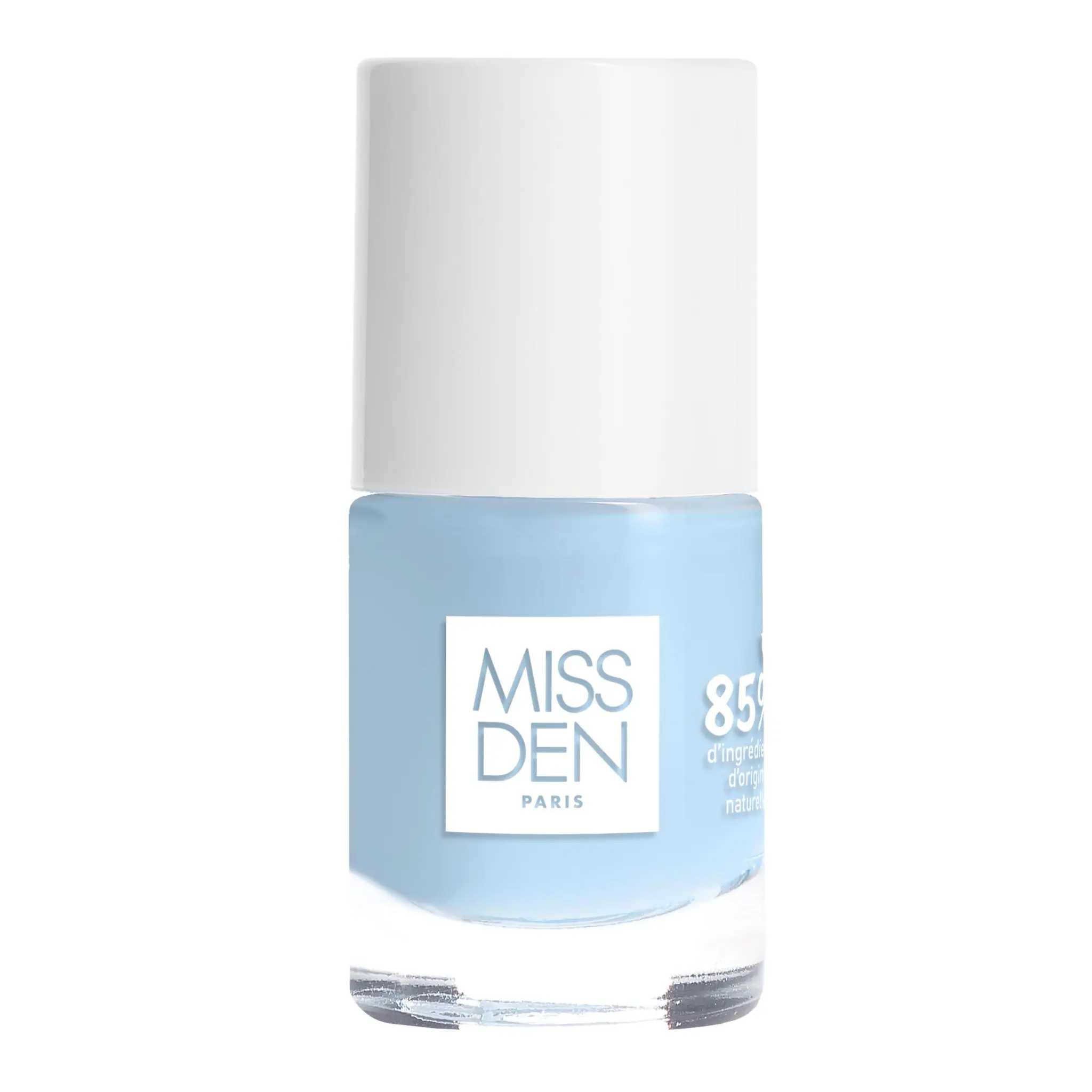 MISS DEN Vernis à ongles bleu glacial