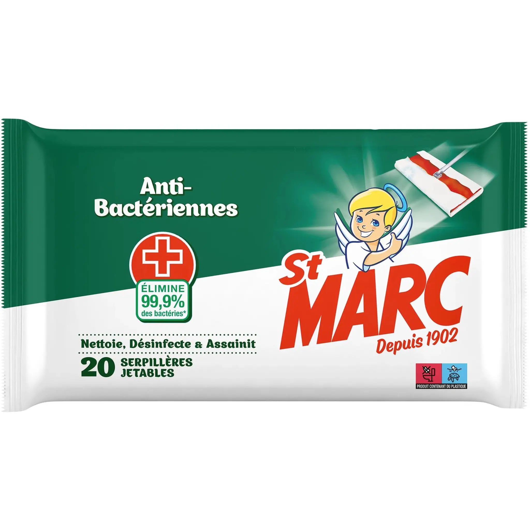 ST MARC Serpillères antibactériennes sols