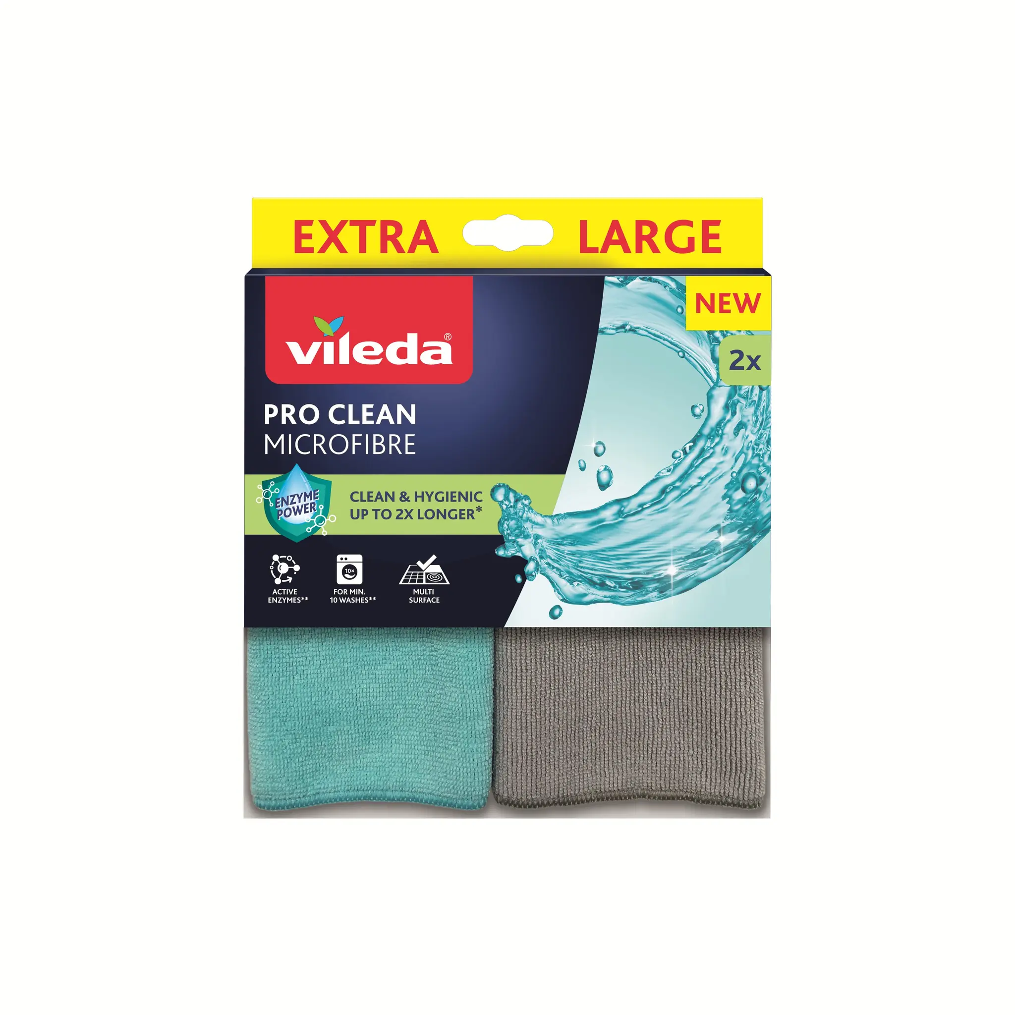 VILEDA Lavette microfibre Pro Clean