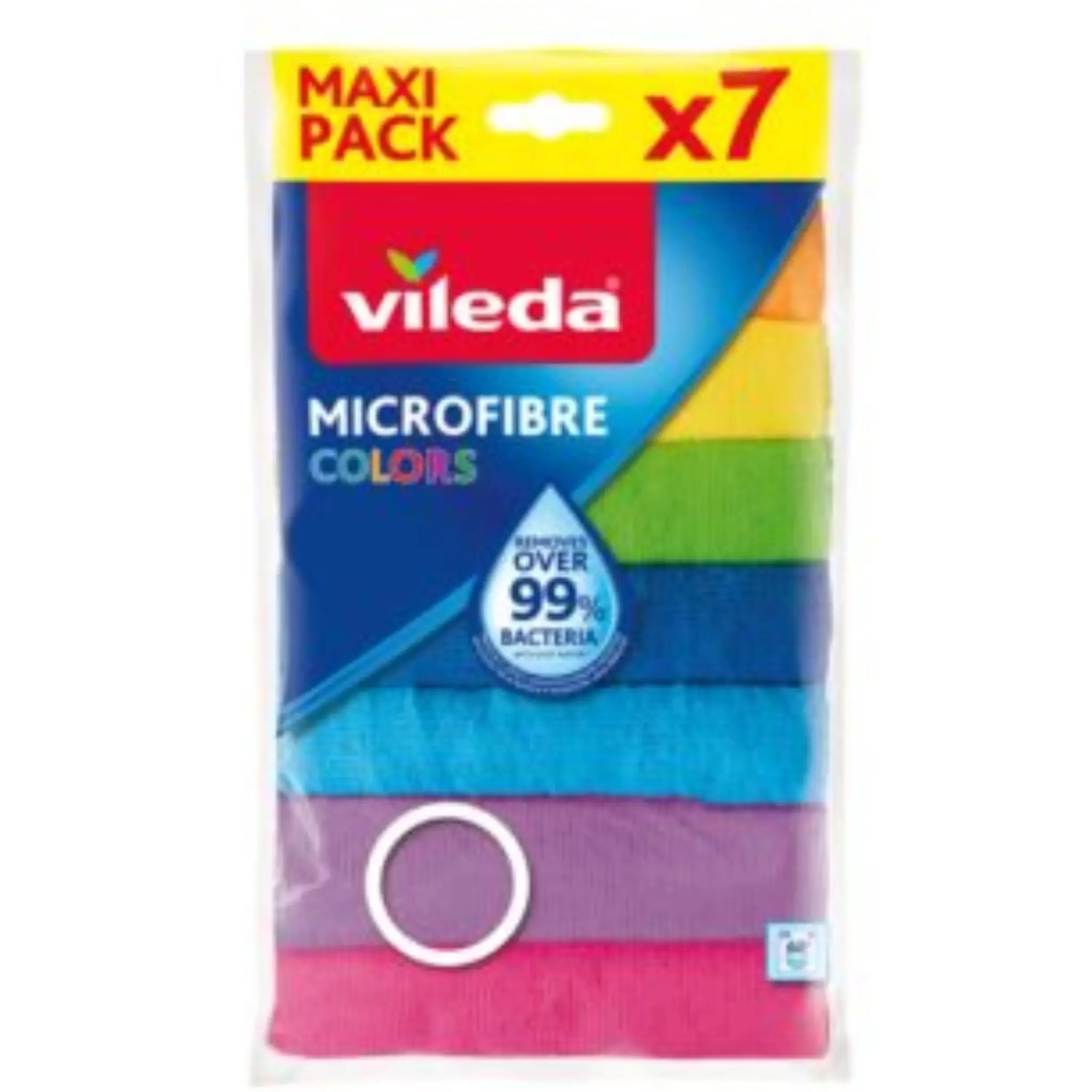 VILEDA Chiffon microfibre colors