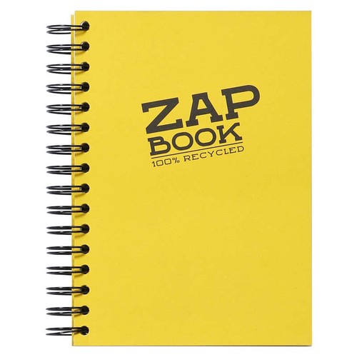 Clairefontaine Zap Book Carnet Spiralé A5, 160 Feuilles, 80Gr/M²