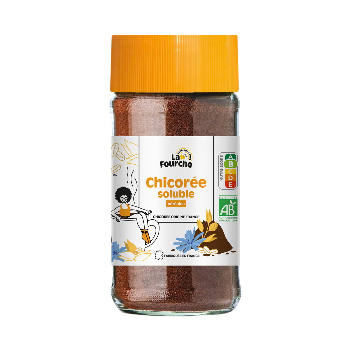 Chicorée soluble aux céréales bio